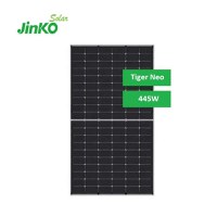 Panou fotovoltaic Jinko Tiger Neo 445W Rama neagra - JKM445N-54HL4R-V N-Type - 1