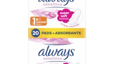 Absorbante Ultra Sensitive Normal, 20 bucati, Always