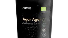 Agar-agar pulbere ecologica, 20g, Niavis