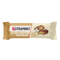 Baton proteic Crispy Vanilla & Caramel, 55g, Nutramino - 1