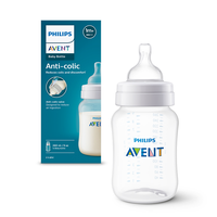 Biberon anti-colici pentru +1 luni Natural Response SCY103/01, 260ml, Philips Avent - 1