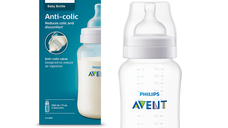 Biberon anti-colici pentru +3 luni Natural Response SCY106/01, 330ml, Philips Avent