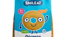 Biscuiti cerculete din grau spelt si mar +10 luni Bio, 220g, Smileat