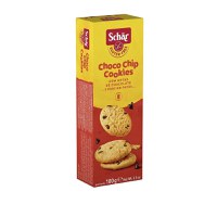 Biscuiti cu fulgi de ciocolata fara gluten Choco Chip Cookies, 100g, Schar - 1