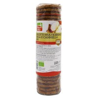 Biscuiti cu multicereale, mere si scortisoara Bio, 220g, La Finestra Sul Cielo - 1