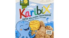 Biscuiti din faina integrala de ovaz si fructe Karibix, 125g, Bohlsener Muhle