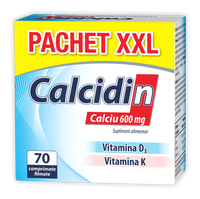 Calcidin, 70 comprimate, Zdrovit - 1