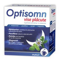 Ceai vise placute Optisomn, 20 plicuri, Zdrovit - 1