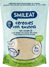 Cereale cu quinoa fara gluten +4 luni Bio, 200g, Smileat - 1