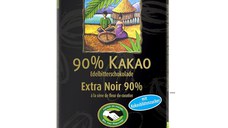 Ciocolata amaruie 90% cacao si zahar de cocos bio, 80g, Rapunzel