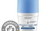 Deodorant roll-on mineral fara saruri de aluminiu 48h, 50ml, Vichy