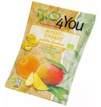 Dropsuri bio cu mango si portocale, 75g, Bio 4 You - 1