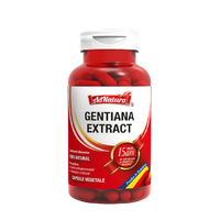 Extract de gentiana, 60 capsule, AdNatura - 1