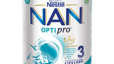 Lapte praf Nan 3 Optipro HMO +12 luni, 800g, Nestle