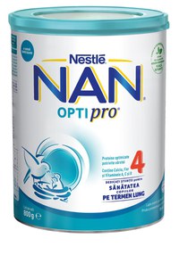 Lapte praf NAN 4 Optipro, 800g, Nestle - 1