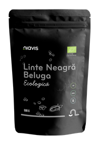 Linte neagra Beluga, 500g, Niavis - 1