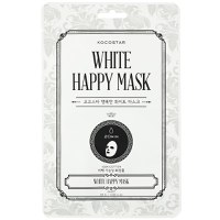 Masca de fata White Happy Mask, 25ml, Kocostar - 1