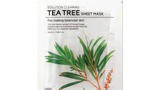 Masca servetel pentru ten Solution Clearing Tea Tree, 25ml, Tenzero