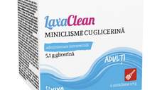 Microclisme cu glicerina pentru adulti LaxaClean, 6 bucati, Viva Pharma