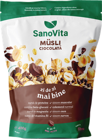 Musli cu ciocolata, 400g, SanoVita - 1