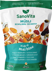 Musli echilibru digestiv, 400g, SanoVita - 1