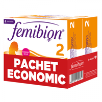 Pachet Femibion 2 Sarcina si Alaptare, 56 comprimate + 56 capsule filmate - 1