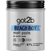 Pasta modelatoare pentru par cu efect de matifiere si nivel 3 de fixare Beach Boy, 100ml, Got2b - 1