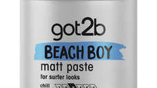 Pasta modelatoare pentru par cu efect de matifiere si nivel 3 de fixare Beach Boy, 100ml, Got2b