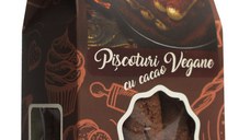 Piscoturi vegane cu cacao, 130g, Ambrozia