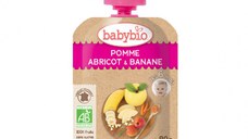 Piure de mere, caise si banane +6 luni, 90g, BabyBio