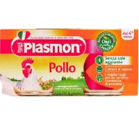 Piure omogenizat din carne de pui, 2 x 80g, Plasmon - 1