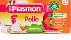 Piure omogenizat din carne de pui, 2 x 80g, Plasmon