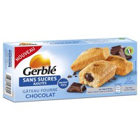 Prajitura umpluta cu ciocolata fara zahar adaugat, 150g, Gerble Expert Dietetic - 1