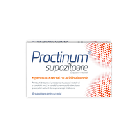 Proctinum, 10 supozitoare, Zdrovit - 1