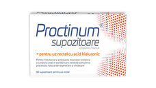 Proctinum, 10 supozitoare, Zdrovit