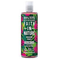 Sampon natural revitalizant cu fructul dragonului pentru toate tipurile de par, 400ml, Faith in Nature - 1