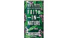 Sampon purificator cu ulei din arbore de ceai pentru par gras cu matreata, 400ml, Faith in Nature