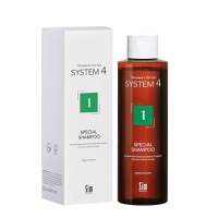 Sampon Special 1 cu climbazol pentru parul si scalpul cu tendinta de ingrasare si matreata System 4 Therapeutical Hair Spa, 250ml, Sim Sensitive - 1