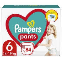 Scutece-chilotel Pants Marimea 6 Extra Large, 84 bucati, Pampers - 1