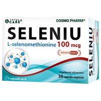 Seleniu 100mcg, 30 capsule, Cosmopharm - 1