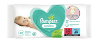 Servetele umede Sensitive, 52 bucati, Pampers - 1