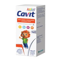 Sirop pentru consolidarea sistemului osos Cavit junior, 150ml, Biofarm - 1