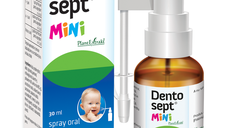 Spray gingival Dentosept Mini, 30ml, PlantExtrakt