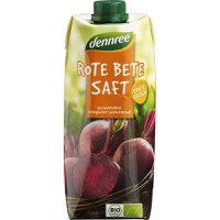 Suc de sfecla rosie ecologic si vegan, 500ml, Dennree - 1