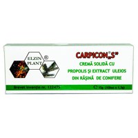 Supozitoare Carpicon S, blister 10 bucati x1,5g, Elzin Plant - 1