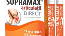 Supramax articulatii Direct 12g colagen, 10 fiole, Zdrovit