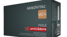 Tratament intensiv anticadere Men, 10x10ml, Gerovital