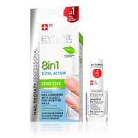 Tratament pentru unghii Nail Therapy Sensitive 8 in 1, 12ml, Eveline Cosmetics - 1