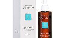 Tratament Tonic Leave-in cu climbazol pentru scalp normal, cu tendinta de ingrasare si matreata System 4 Therapeutical Hair Spa, 150ml, Sim Sensitive