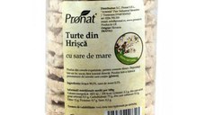 Turte din hrisca cu sare de mare, 80g, Pronat